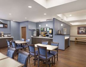 Restaurant area at Days Inn & Suites By Wyndham Lindsay.