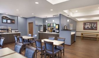 Restaurant area at Days Inn & Suites By Wyndham Lindsay.