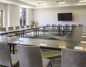 Professional meeting room at Holiday Inn Express & Suites North Bay.