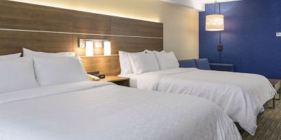 Day use twin room at Holiday Inn Express & Suites North Bay.