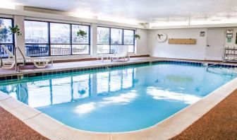 Refreshing indoor pool at Comfort Suites Lombard - Addison.