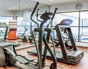 Fitness center available at Comfort Suites Lombard - Addison.