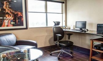 Business center available at Comfort Suites Lombard - Addison.