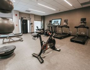 Fitness center available at Courtyard By Marriott Los Angeles LAX/Century Boulevard.