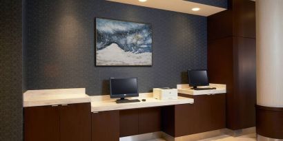 Business center available at Courtyard By Marriott Los Angeles LAX/Century Boulevard.