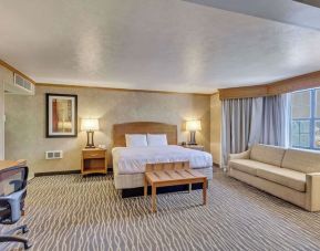 Spacious day use room at Radisson Hotel Salt Lake City Airport.