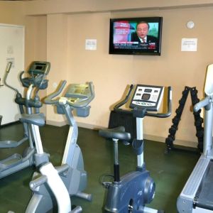 Fitness center available at Hollywood Hotel.