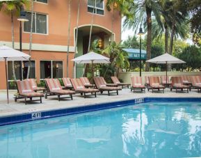 Refreshing outdoor pool at The Mutiny Hotel.