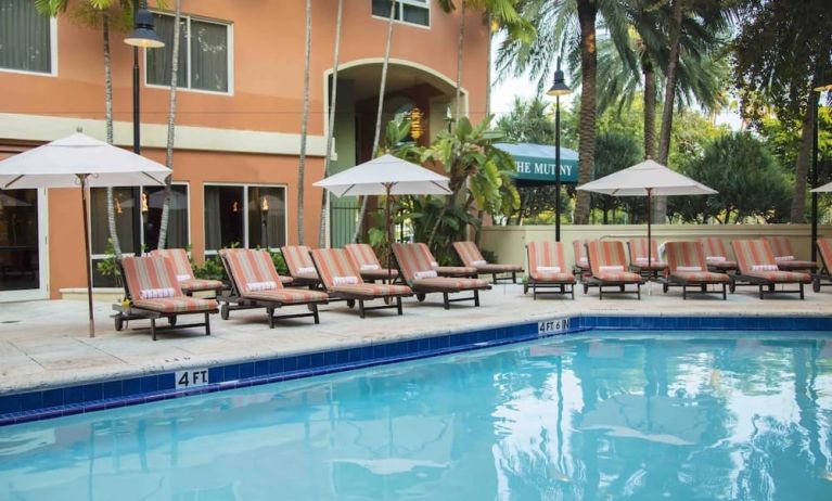 Refreshing outdoor pool at The Mutiny Hotel.