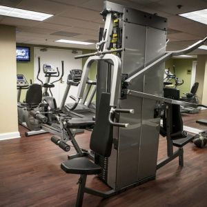 Fitness center available at The Mutiny Hotel.