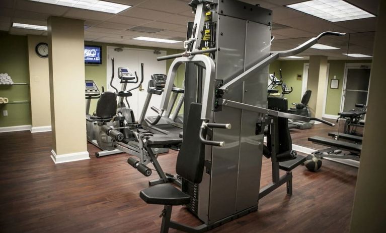 Fitness center available at The Mutiny Hotel.