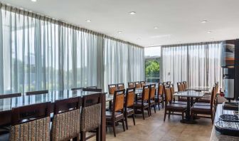 Dining area perfect for coworking at Best Western Braintree.