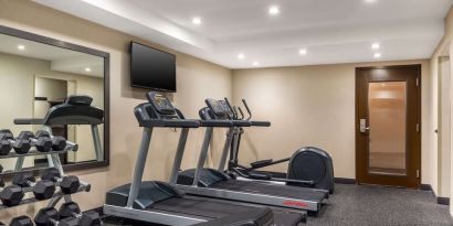 Fitness center available at Best Western Braintree.