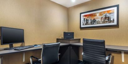 Business center available at Best Western Braintree.