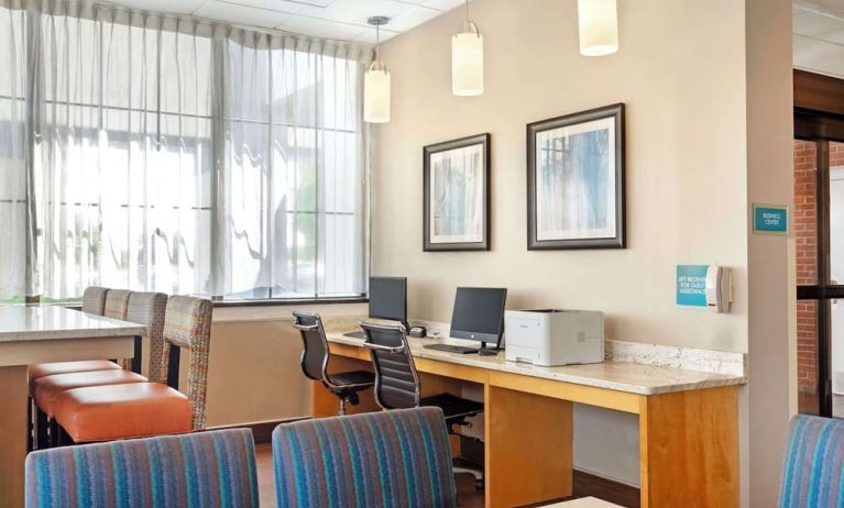 Business center available at Best Western Hartford Hotel & Suites.