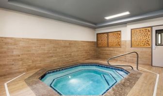 Spa tub at Candlewood Suites Meridian.