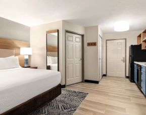 Spacious day use room at Candlewood Suites Meridian.