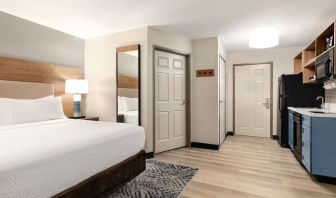 Spacious day use room at Candlewood Suites Meridian.