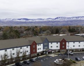 Hotel exterior at Candlewood Suites Boise.