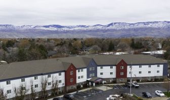 Hotel exterior at Candlewood Suites Boise.