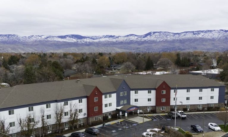 Hotel exterior at Candlewood Suites Boise.