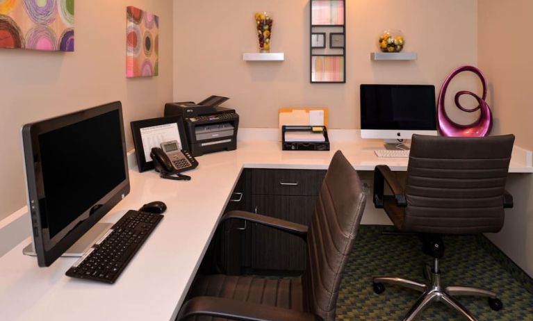 Business center available at Candlewood Suites Boise.