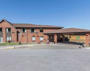 Hotel entrance at Comfort Inn Corner Brook.