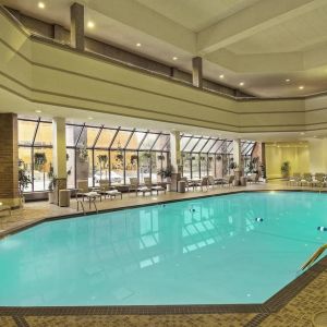 Refreshing indoor pool at Crowne Plaza Aire MSP Airport - Mall Of America.