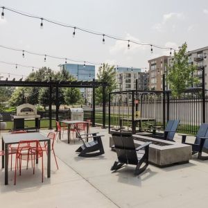 Grill area at Crowne Plaza Aire MSP Airport - Mall Of America.