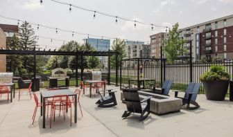 Grill area at Crowne Plaza Aire MSP Airport - Mall Of America.