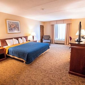 Spacious day use room at Sturbridge Host Hotel.