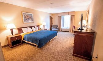 Spacious day use room at Sturbridge Host Hotel.