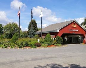 Guest registration site at Sturbridge Host Hotel.