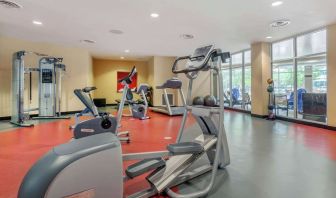 Fitness facility at Cambria Suites Denver Airport.