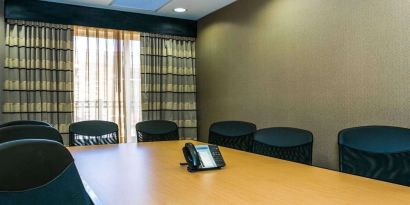 Meeting room available at Cambria Suites Denver Airport.