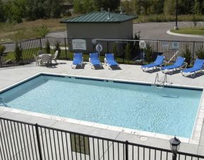 Seasonal outdoor pool at Staybridge Suites.