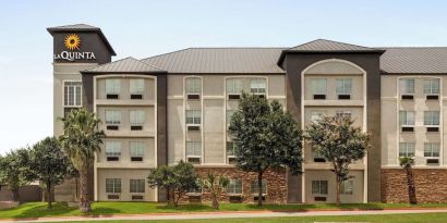 Hotel exterior at La Quinta Inn & Suites - North Stone Oak.