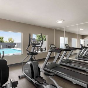 Fitness center available at La Quinta Inn & Suites - North Stone Oak.