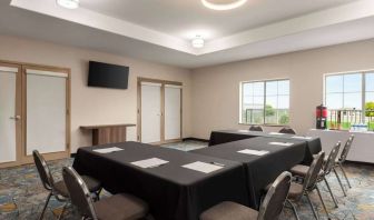 Meeting room at La Quinta Inn & Suites - North Stone Oak.