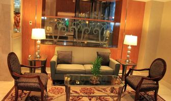 Lobby area at San Carlos Hotel.