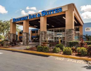 Hotel exterior at Rodeway Inn & Suites Fort Lauderdale Airport & Cruise Port.