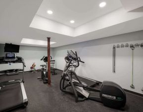 Fitness center available at Best Western Woodbury Inn.