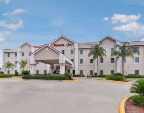 Hotel exterior at Hampton Inn Deer Park.