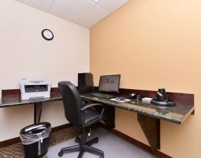 Business center available at Hampton Inn Deer Park.