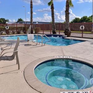 Outdoor spa tub available at Hampton Inn Deer Park.