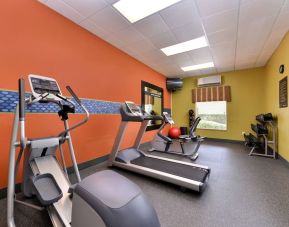 Fitness facility available at Hampton Inn Deer Park.