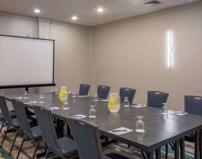 Professional meeting room at DoubleTree By Hilton Westborough.