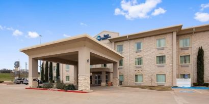 Hotel exterior at Best Western Granbury Inn & Suites.