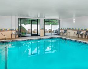 Refreshing indoor pool at Courtyard Boston Marlborough.