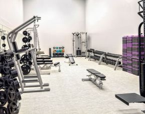 Fitness facility available  at Courtyard Boston Marlborough.